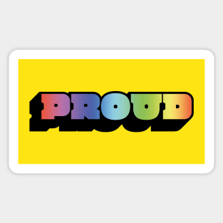 Proud Sticker